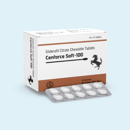 Sildenafil Cenforce Soft 100 mg | Cenforce 100 | Buy Online
